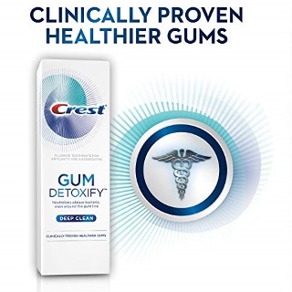 Crest Gum Detoxify Deep Clean Toothpaste